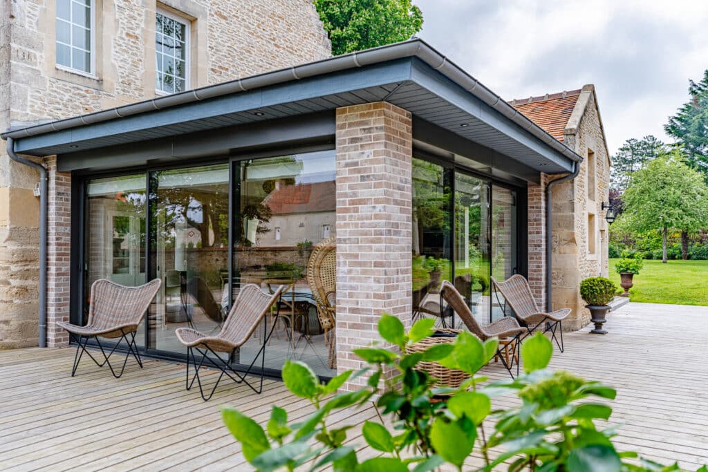 Elevia extension atypique maison traditionnelle en pierre nord de Caen (18)